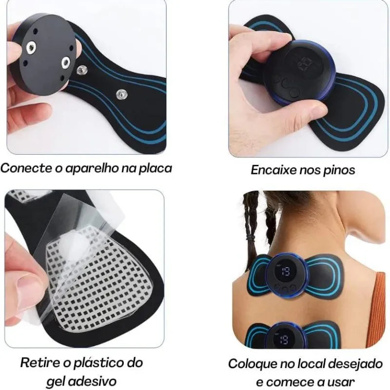 massageador estimulador elétrico