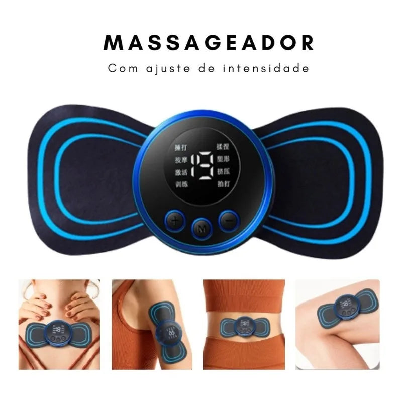 massageador estimulador elétrico